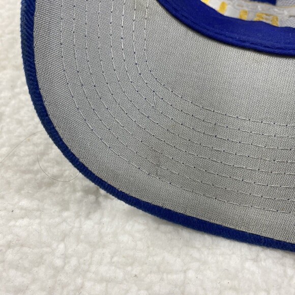 St. Louis Blues Hat Blue NHL Logo 7 Athletic Adjustable Snapback Embroidered - Picture 10 of 12